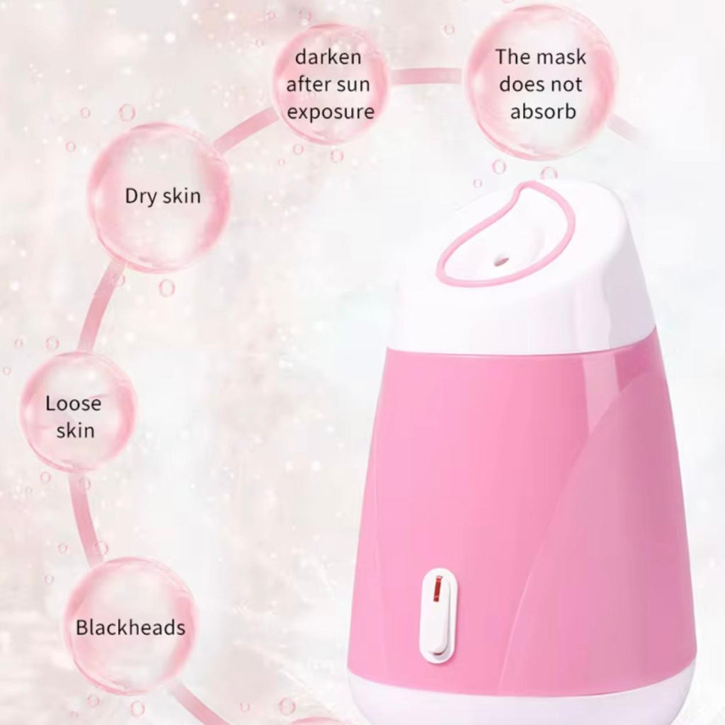 Portable Spray Hydrotherapy Facial Steamer & Humidifier – Efficient Face Moisturizing Device