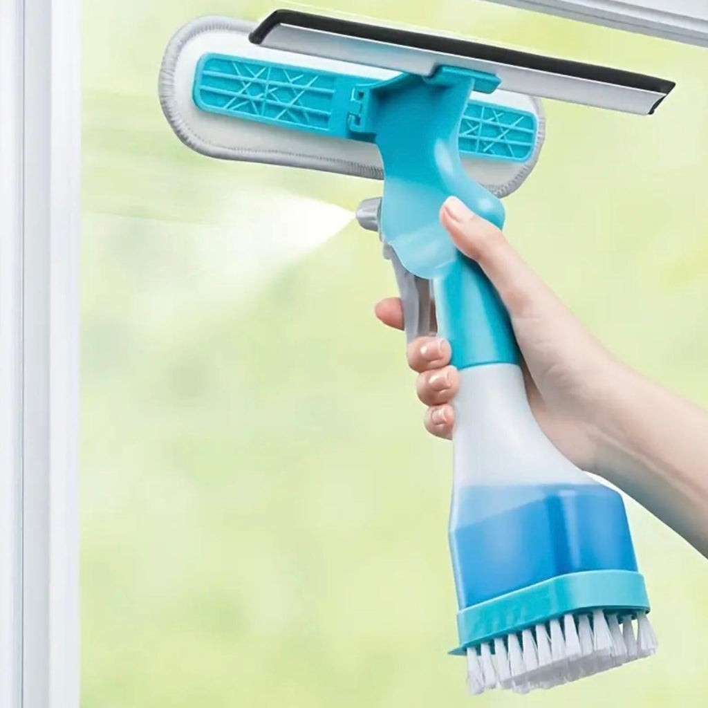 4-in-1 Glass Cleaning Kit – Complete Streak-Free Solution