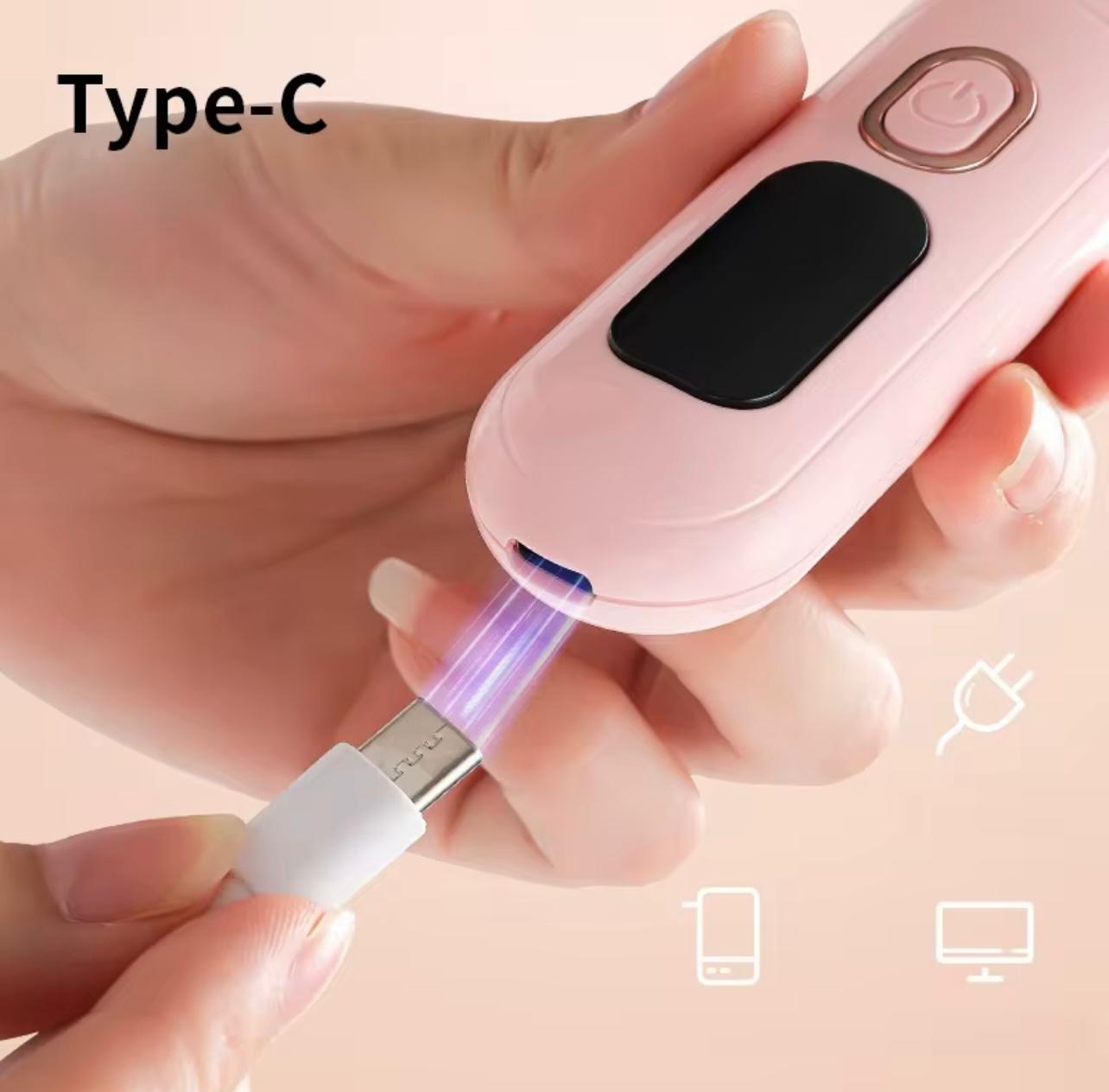 Electric Eyelash Curler with Digital Temperature Display