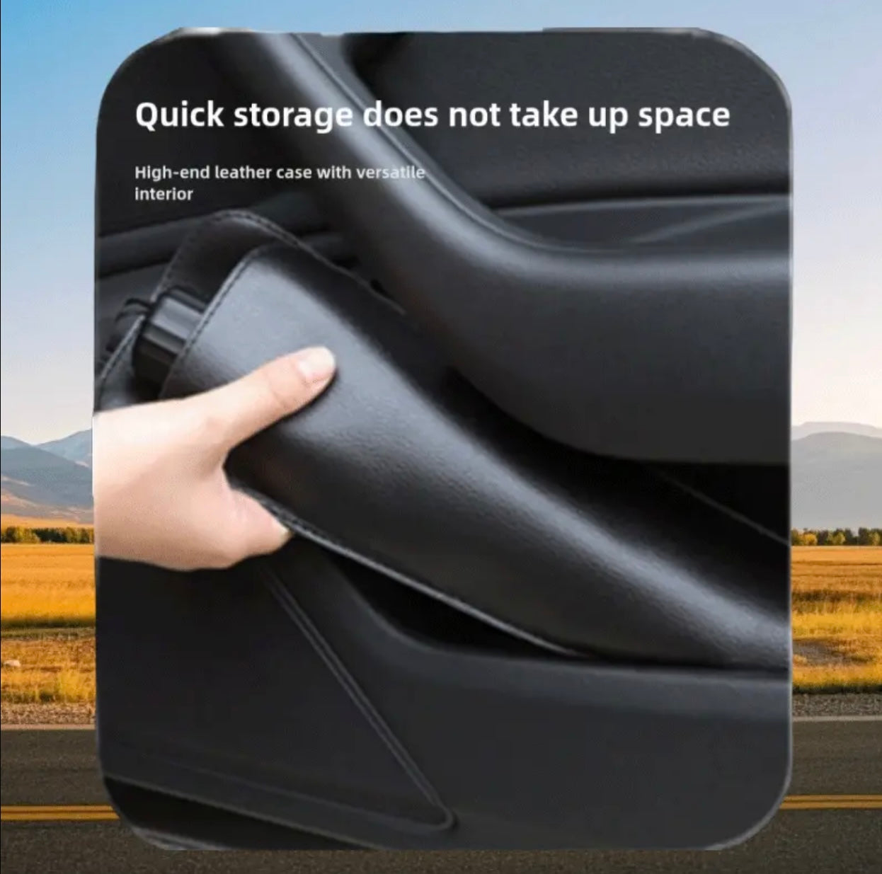 مظلة قابلة للتعديل للسيارة Sunshade - حاجز شمس البوليستر الأسود ونوافذ مع إغلاق سهلة للفة ، حماية للأشعة فوق البنفسجية للداخلية ، درع حرارة السيارة | تصميم قابل للطي | ملحق السيارة المدمجة ، Sun Visor للسيارة