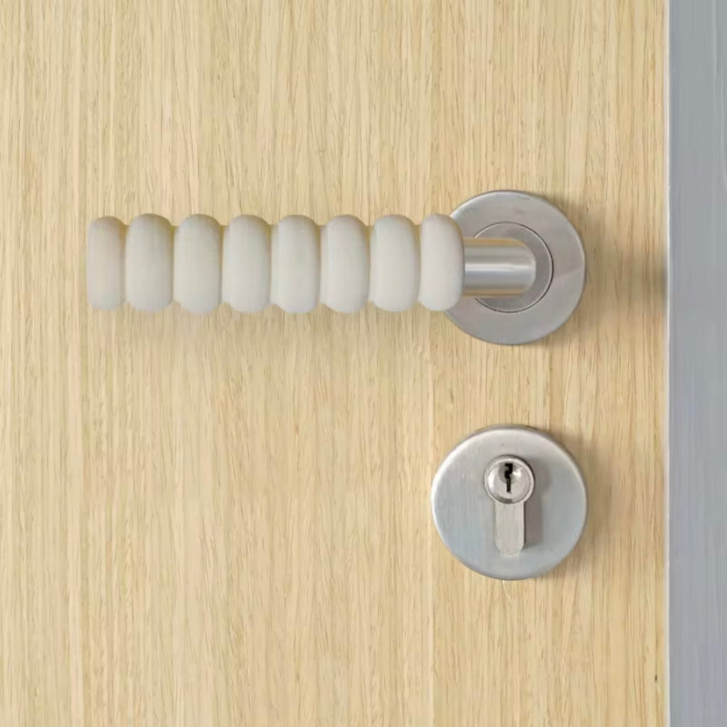 2pcs Door Handle Protective Cover Anti-collision Cover Anti-static Youngsters Safetv Thickened Spiral Door Handle Anti-collision Cover