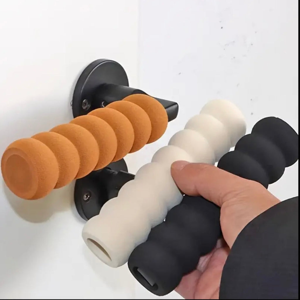 2pcs Door Handle Protective Cover Anti-collision Cover Anti-static Youngsters Safetv Thickened Spiral Door Handle Anti-collision Cover