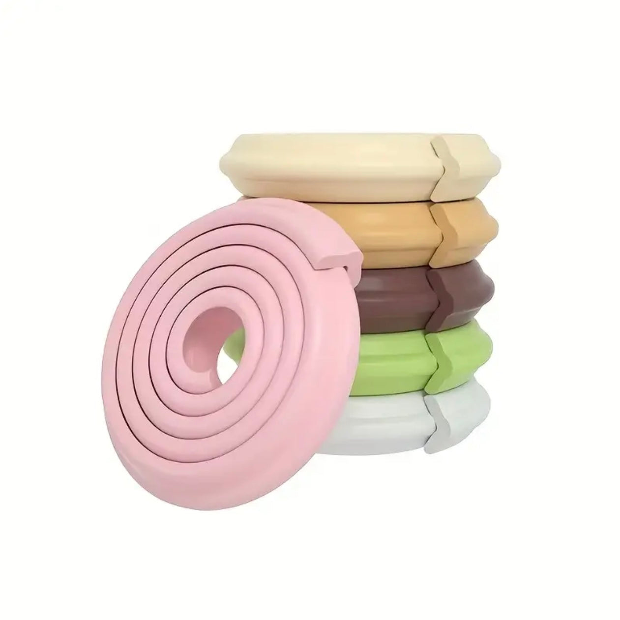 قطعة واحدة من شريط الحماية المضاد للتصادمات - واقي حافة سميك وناعم للأثاث