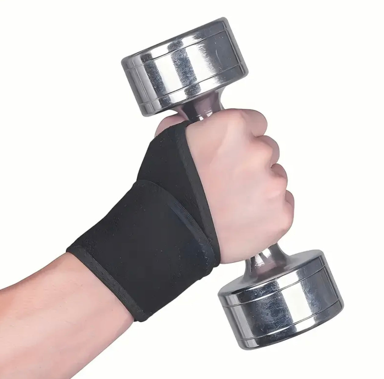 Unisex Adjustable Wrist Compression Support Brace - Ultra-Comfortable, Secure Fit for Sports, Fitness, Weightlifting, and Work - Ideal for Left or Right Hand, All-Season Use, Black, Comprehensive Training Support|Adjustable Strap