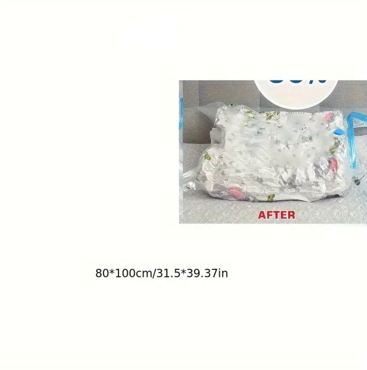 5pcs تركيبة حقيبة ضغط الفراغ مع مضخة يدوية لتوفير المساحة ، مناسبة لضغط الألحفة والملابس ، والسفر ، والتحرك ، والمواسم المتغيرة ، والانسكاب العائلي ، والتخزين العملي ومساعد المنظمة