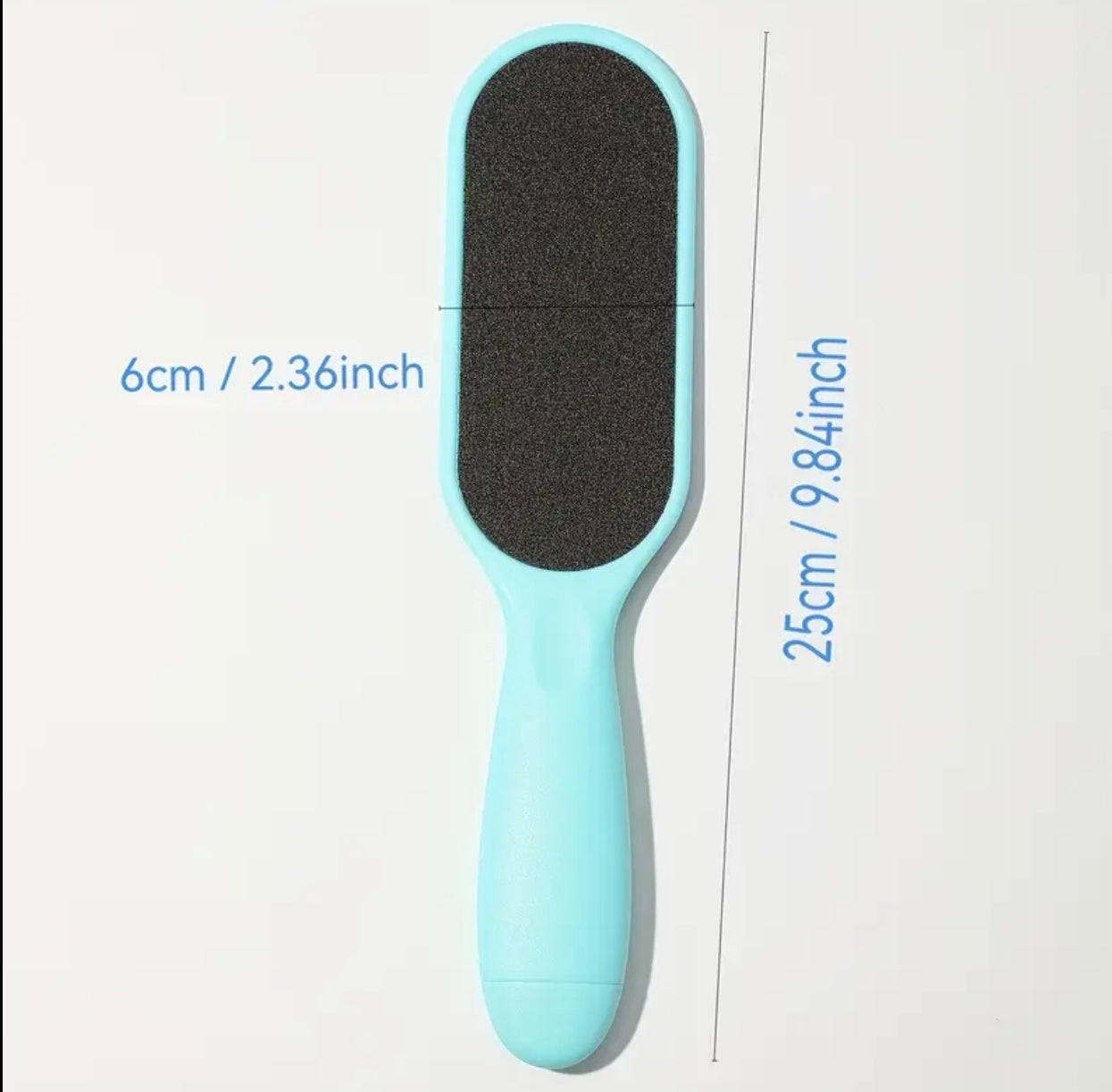 Plastic Foot File Callus Remover – Dual-Sided Emery Board for Smooth Feet