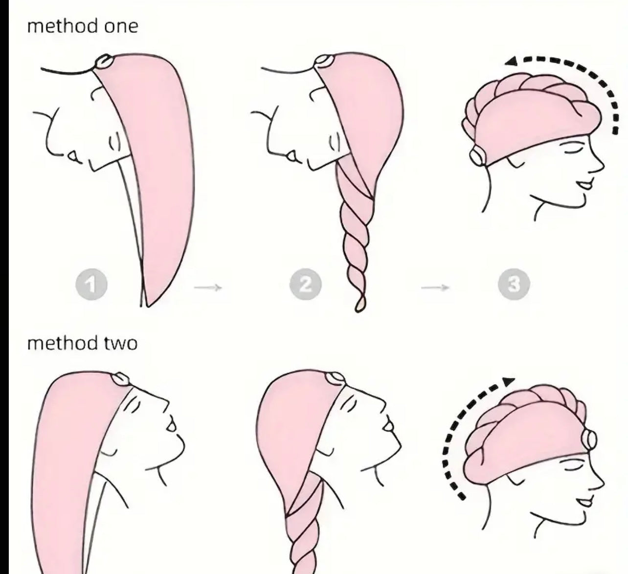 منشفة شعر فائقة الامتصاص وسريعة الجفاف مع زر - قطعة واحدة من غلاف الألياف الدقيقة الناعمة