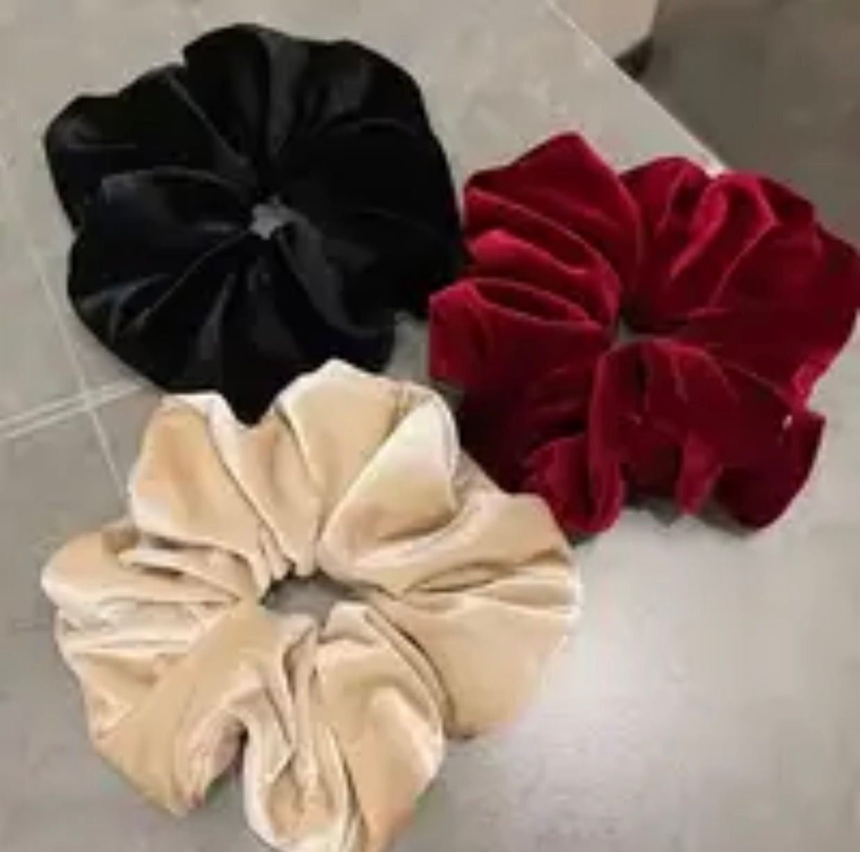 1pc Women's terry hair band Multicolours, fashionable and versatile, elegant and high-end daily hair tie accessories