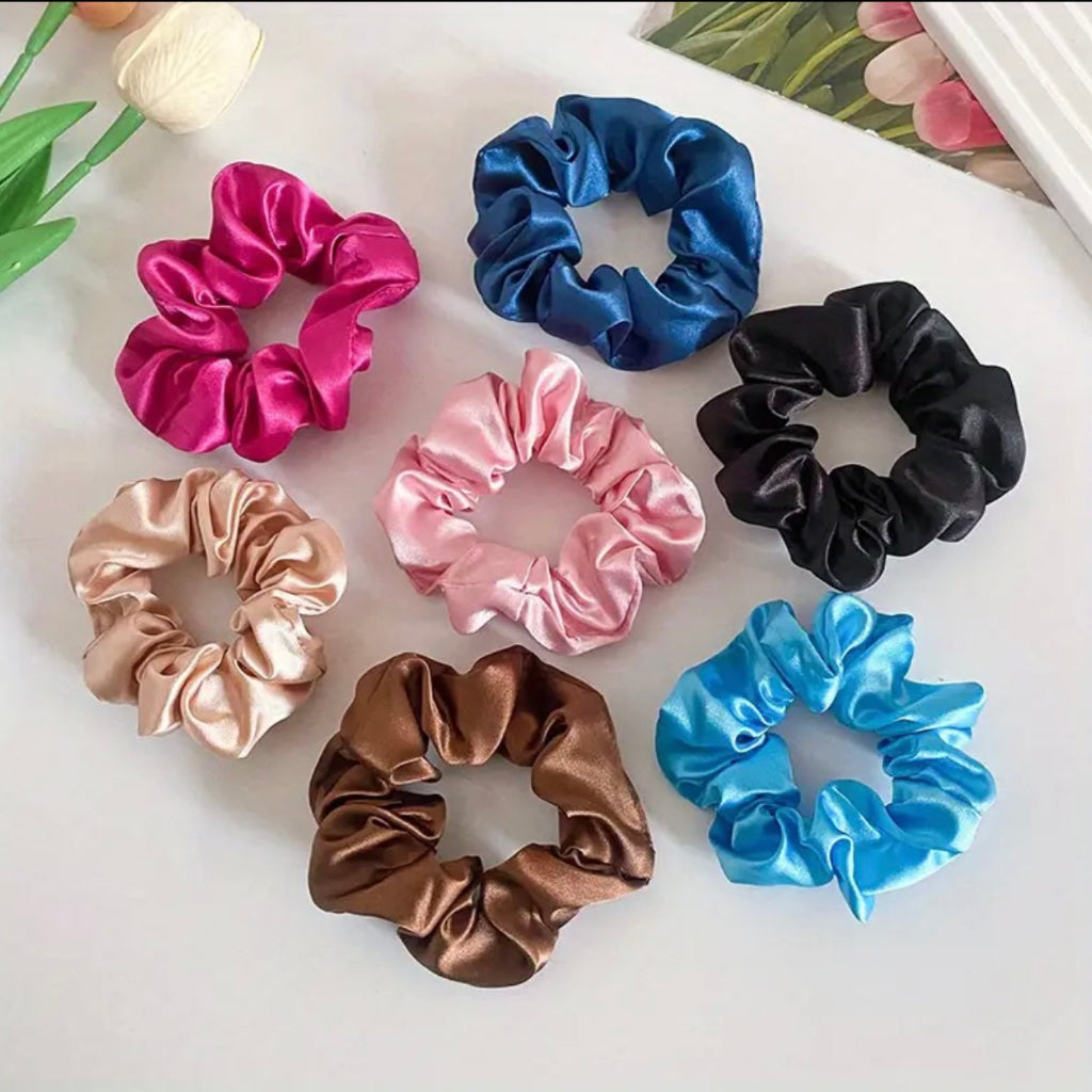 1pc Women's terry hair band Multicolours, fashionable and versatile, elegant and high-end daily hair tie accessories