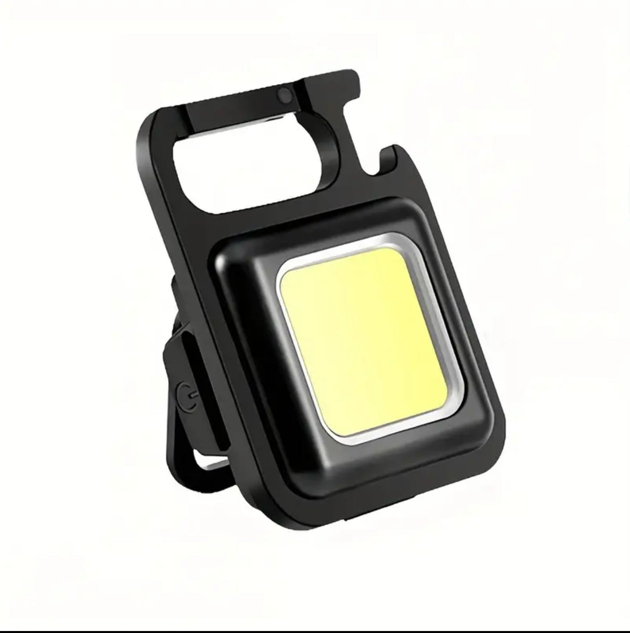 Portable Mini Keychain LED Headlamp – USB Rechargeable with 4 Light Modes