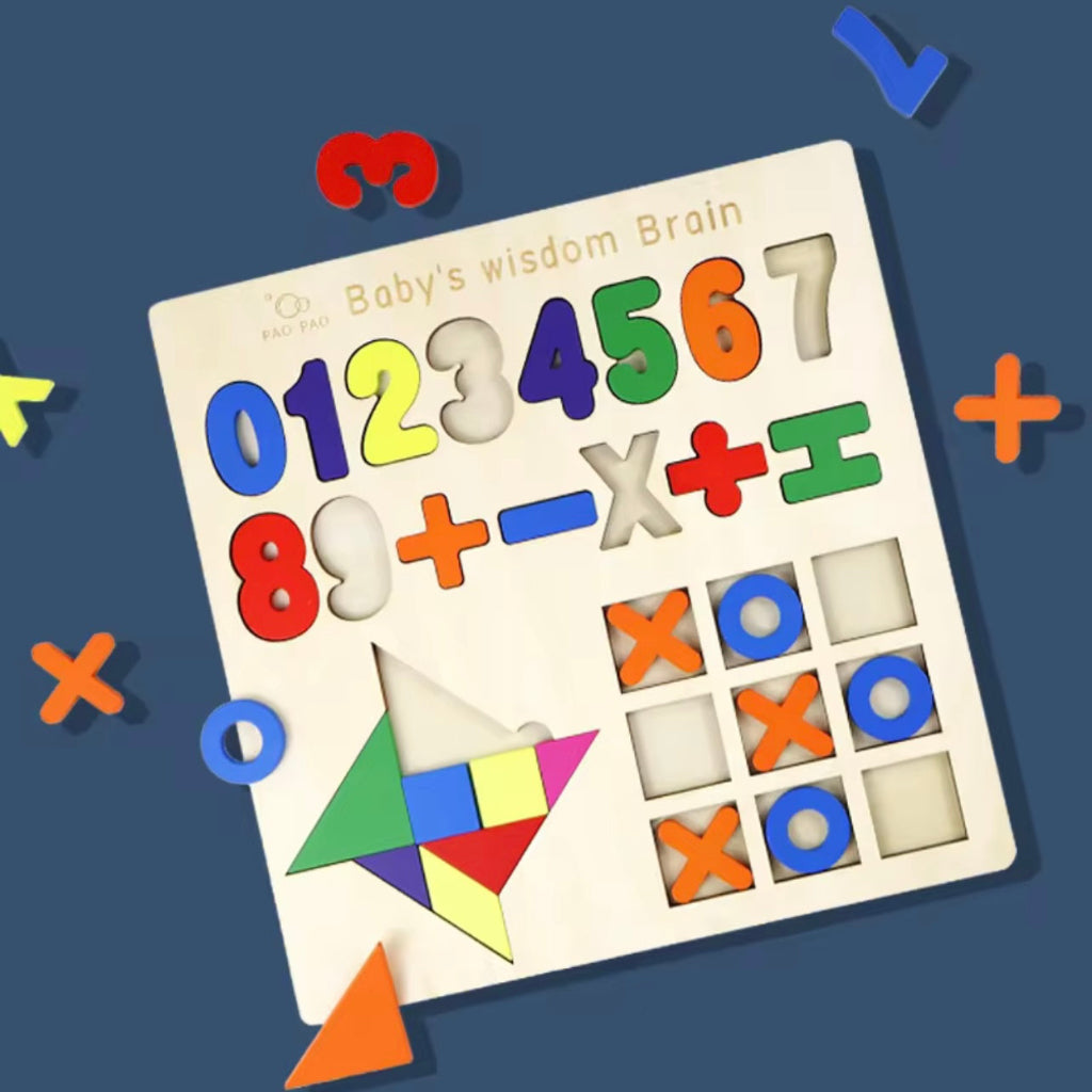 تصميم جديد ملون 3 في 1 ألغاز لعبة قوس قزح بناء الأطفال الأطفال الروس بانشاو لوحة Tangram Toys 3D Wood Guzzle Block