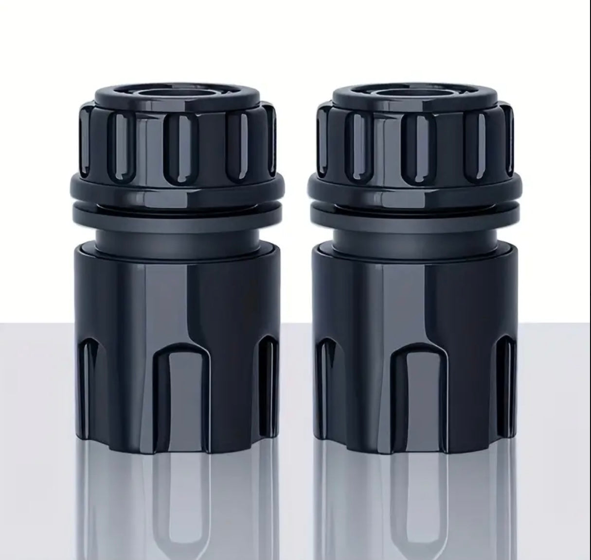 4pcs Plastic Body Black King Kong Standard Connection Household Car Wash Water Gun Pressure Washer Nozzle Spray Nozzle 1/2" Quick Connect Easy Adjustable
