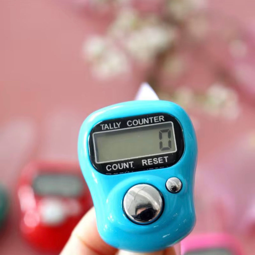 Electronic Handheld Finger Counters - 5-Digit LCD Display for Golf, Cargo Counting, Running & Crafts "prayer counter"/"tally counter
