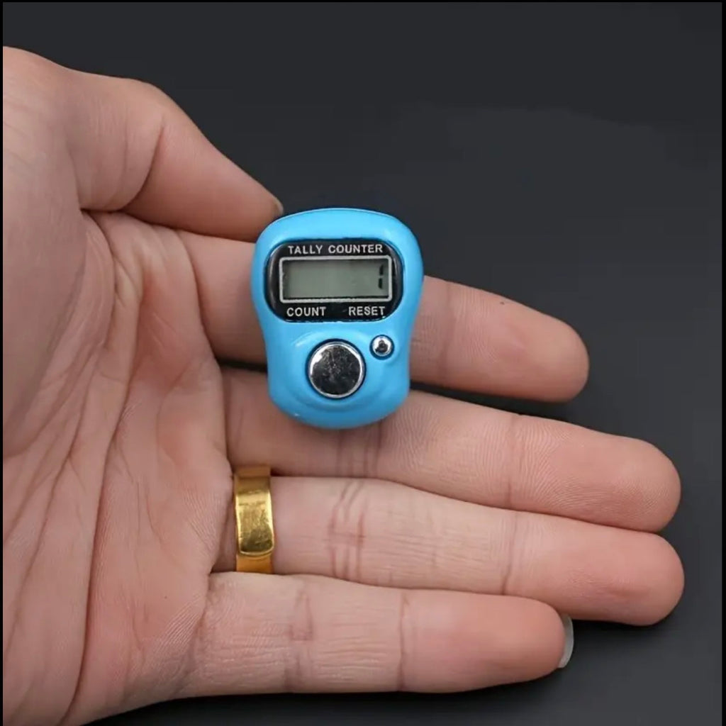 Electronic Handheld Finger Counters - 5-Digit LCD Display for Golf, Cargo Counting, Running & Crafts "prayer counter"/"tally counter