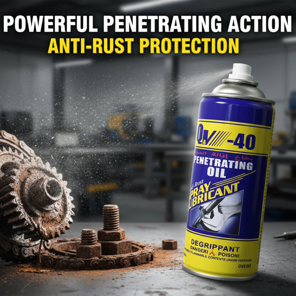 Strong Rust Remover Spray – 400ml Metal Rust Inhibitor & Lubricant