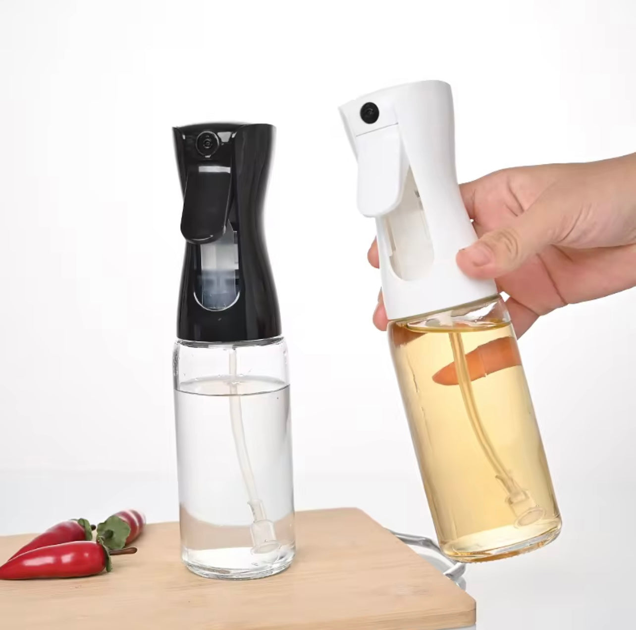 1pc of High-Pressure Spray Bottle for Atomization, Suitable for Kitchen Grilling, Olive Oil, Cooking Oil, Made of Plastic, with a Capacity of 300ML
