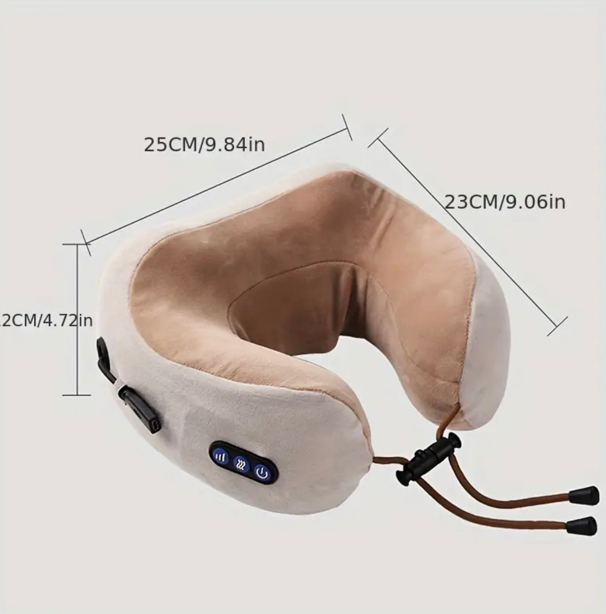 Electric Massage U-Shaped Pillow: Simulates Hand Massage on The Neck, Recreating a Real Massage Experience. an Essential Massage Product for Relaxation, Office Work, And Long Car Rides, Making It a Perfect Surprise Gift for Family And Friends!