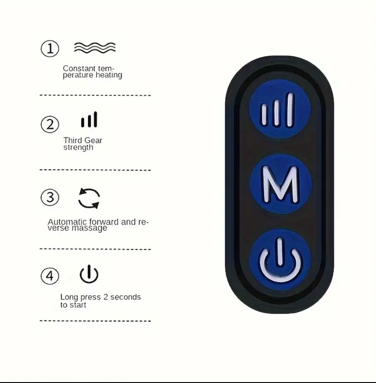 Electric Massage U-Shaped Pillow: Simulates Hand Massage on The Neck, Recreating a Real Massage Experience. an Essential Massage Product for Relaxation, Office Work, And Long Car Rides, Making It a Perfect Surprise Gift for Family And Friends!