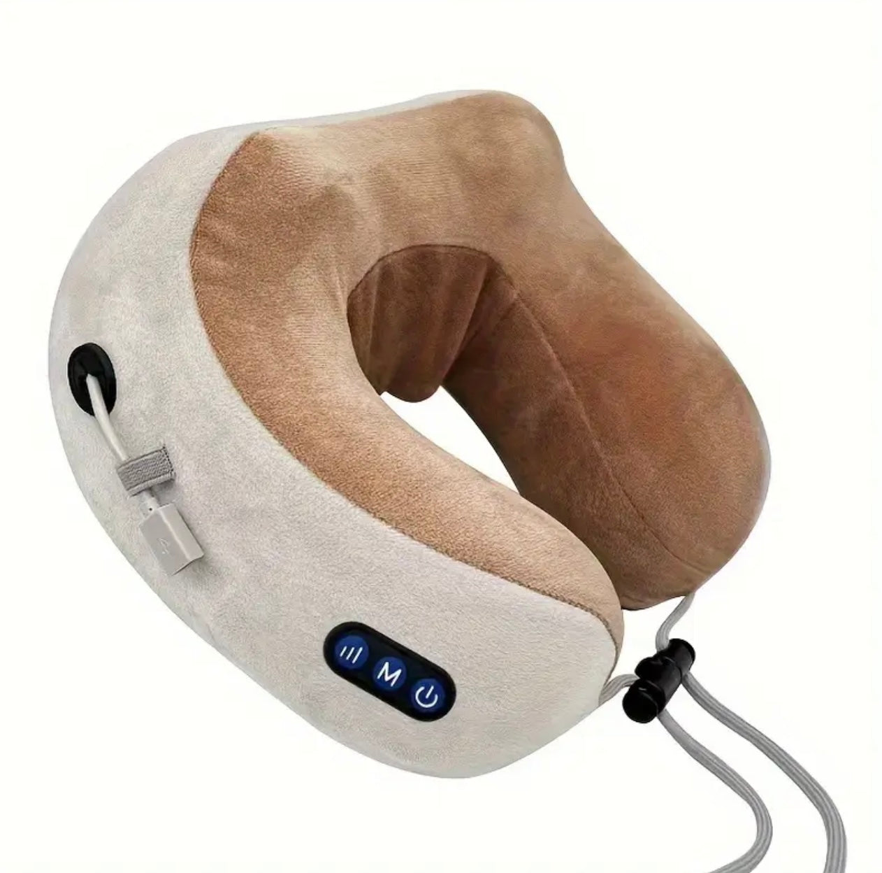 Electric Massage U-Shaped Pillow: Simulates Hand Massage on The Neck, Recreating a Real Massage Experience. an Essential Massage Product for Relaxation, Office Work, And Long Car Rides, Making It a Perfect Surprise Gift for Family And Friends!