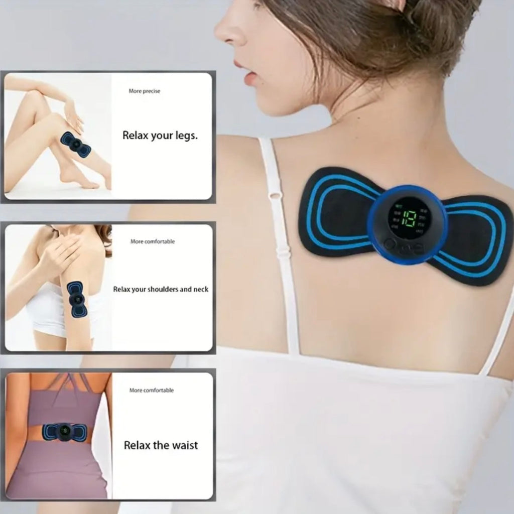 USB/Battery Powered Massage, Helps Muscle Relaxation, Made of Silicone Material, Suitable for Waist/Legs/Arms/Hips Massage, Hand Massage Simulator, Shoulder and Neck Massage