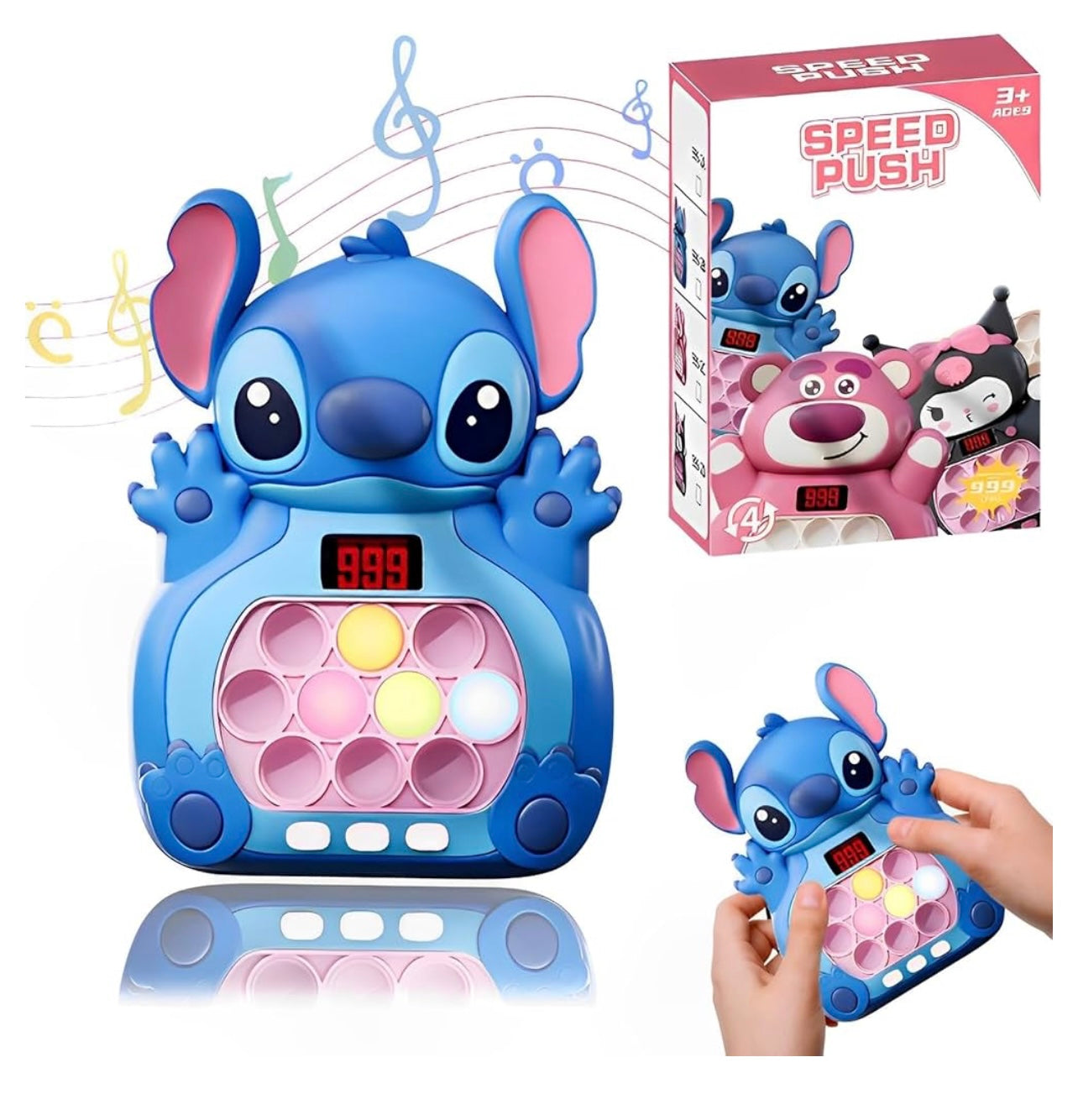 لعبة stich pop it electronic ، pop-it Quick Pop-it ، pop-it pro light up ، pop it toy toy ، push pop game controller ، pubble puzzle ، pop-pop-it eiral development for child