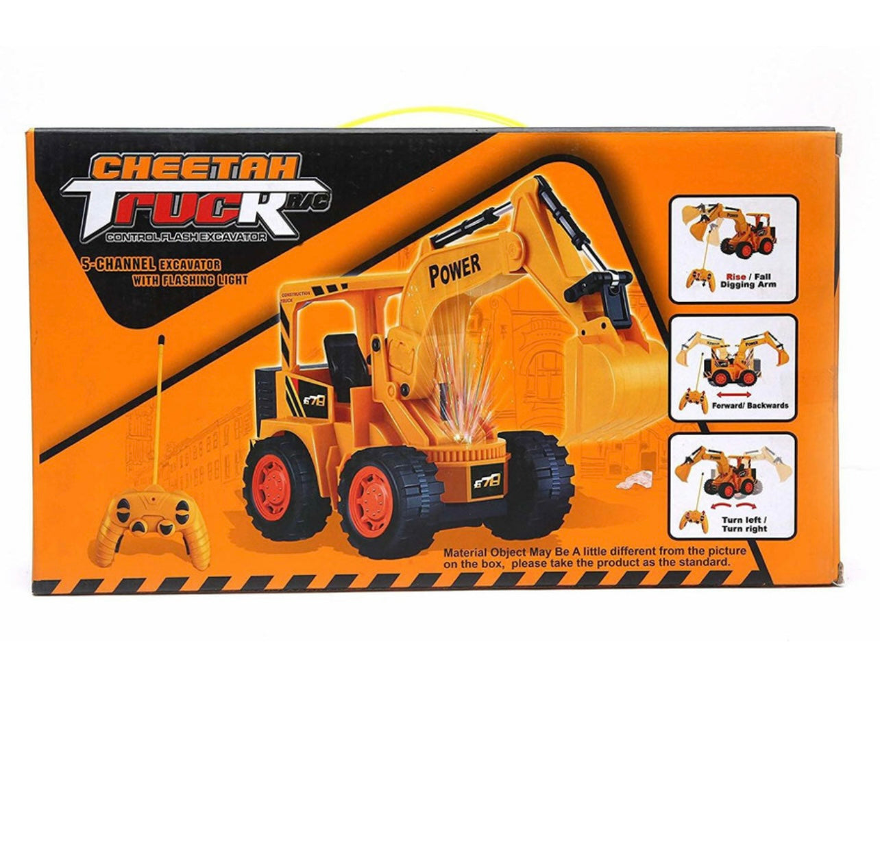 Rechargeable JCB Toy – Realistic construction vehicle with lights, sounds & moving parts. USB rechargeable for endless fun. Durable, safe & perfect for kids who love construction play
