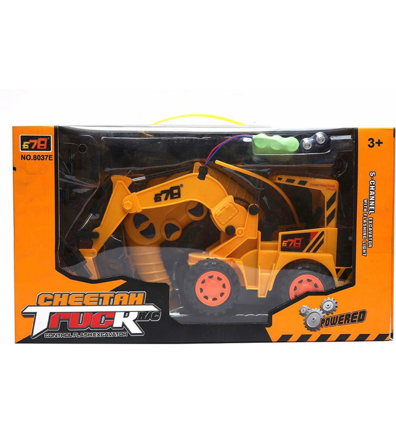 Rechargeable JCB Toy – Realistic construction vehicle with lights, sounds & moving parts. USB rechargeable for endless fun. Durable, safe & perfect for kids who love construction play