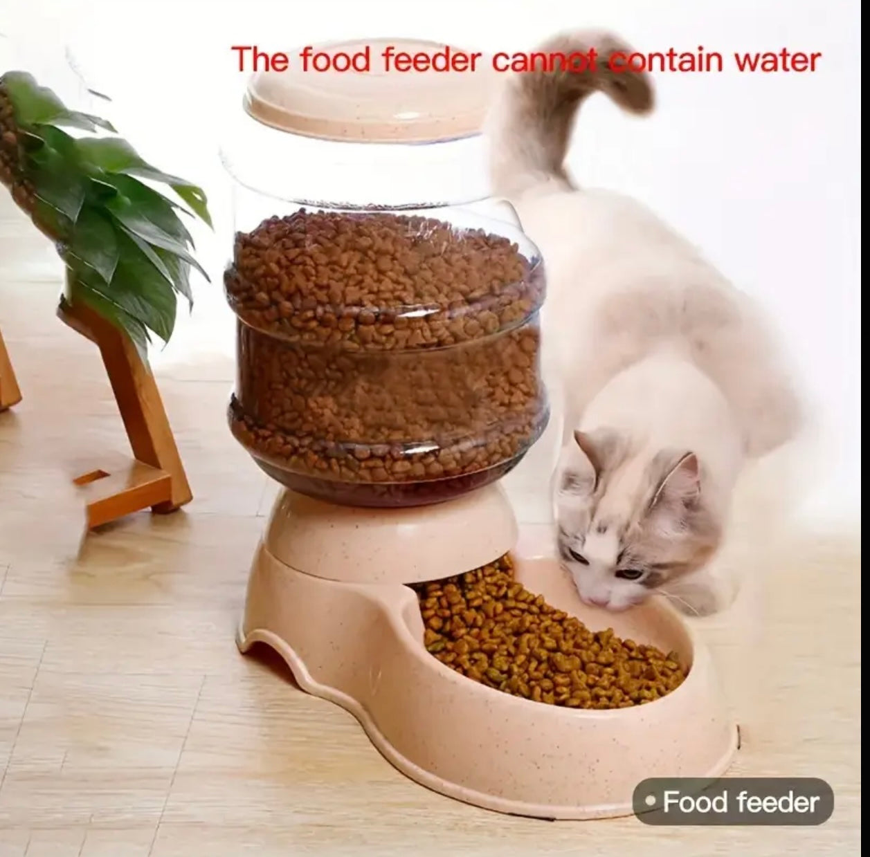 Transparent And Visible Pet Feeding And Drinking Device, Featuring Detachable And Washable Bowls for Cats And Dogs, Catering to The Dietary Needs of Various Pets! Suitable for Multi-Pet Households for Indoor And Outdoor Feeding...