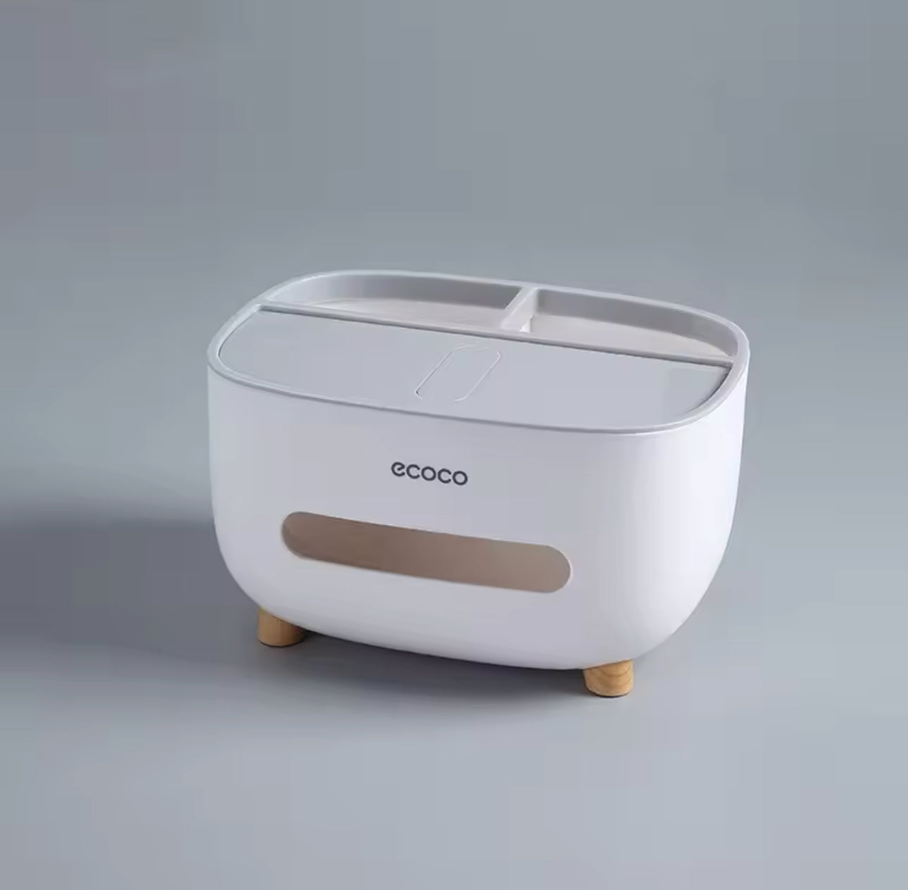 Desktop Tissue Box Office Living Room High-end Light Luxury Tissue Box Multi-functional Storage Box Tissue Box Holder
