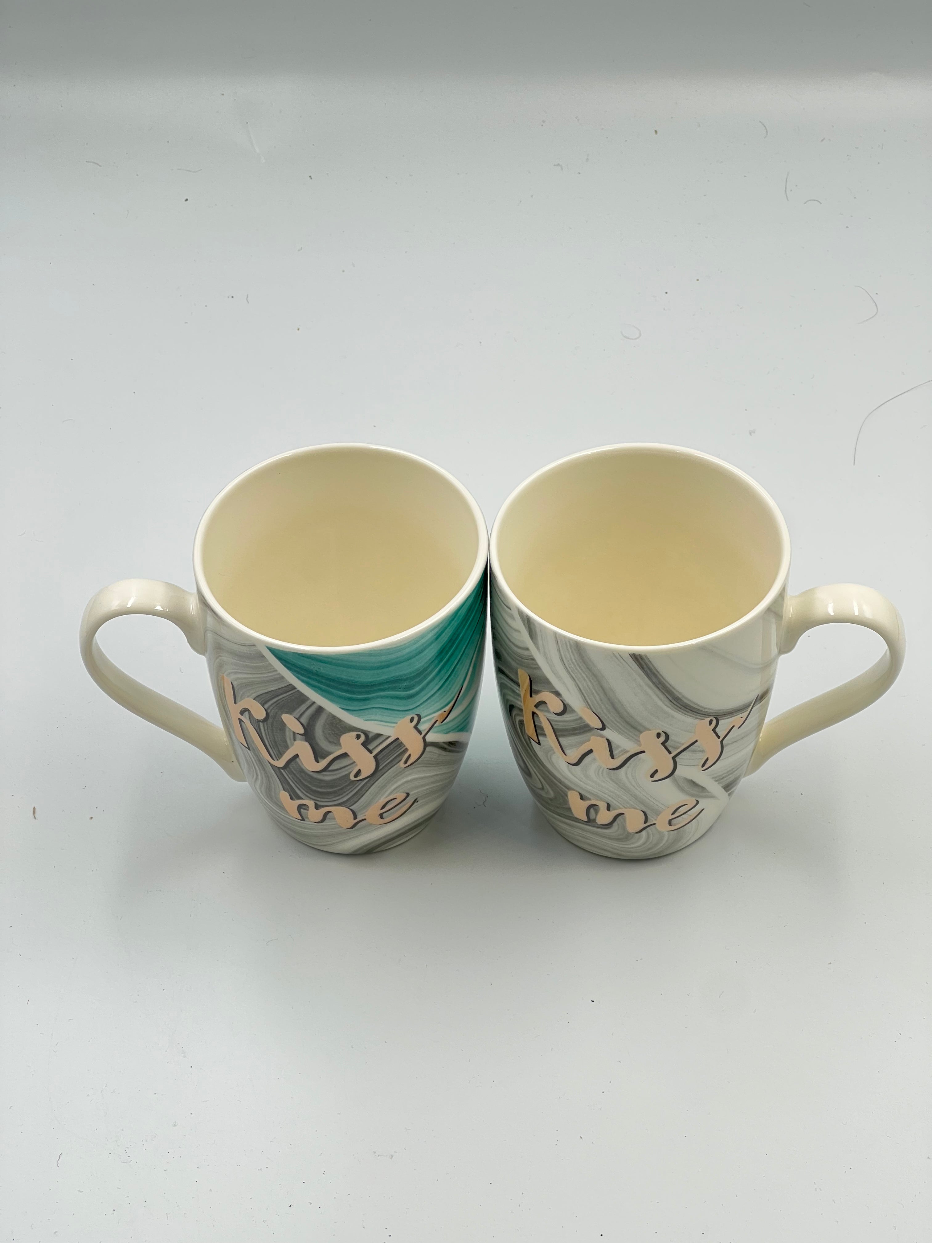 Ceramic Coffee Mug with Handle - Durable, Microwave Safe Porcelain Cup for Coffee, Tea, Juice, Milk - Ideal for Daily..