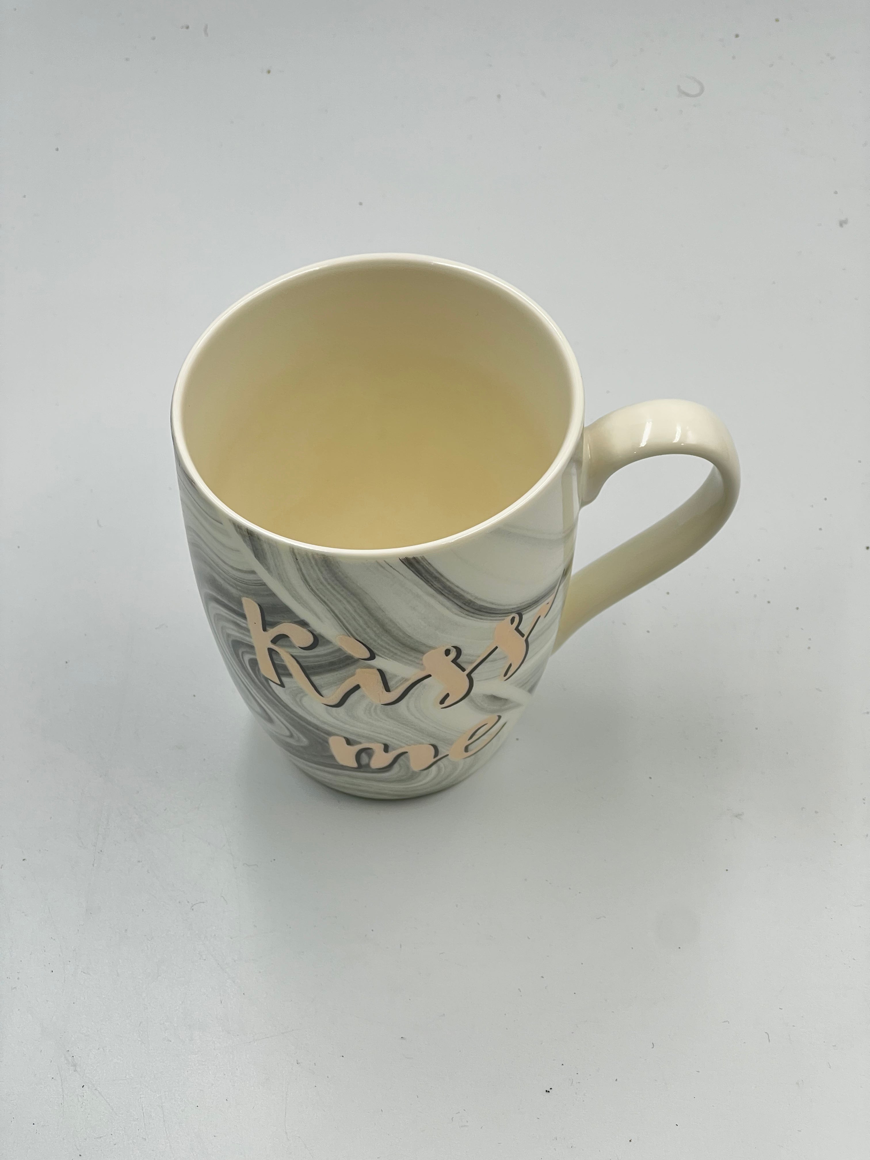 Ceramic Coffee Mug with Handle - Durable, Microwave Safe Porcelain Cup for Coffee, Tea, Juice, Milk - Ideal for Daily..