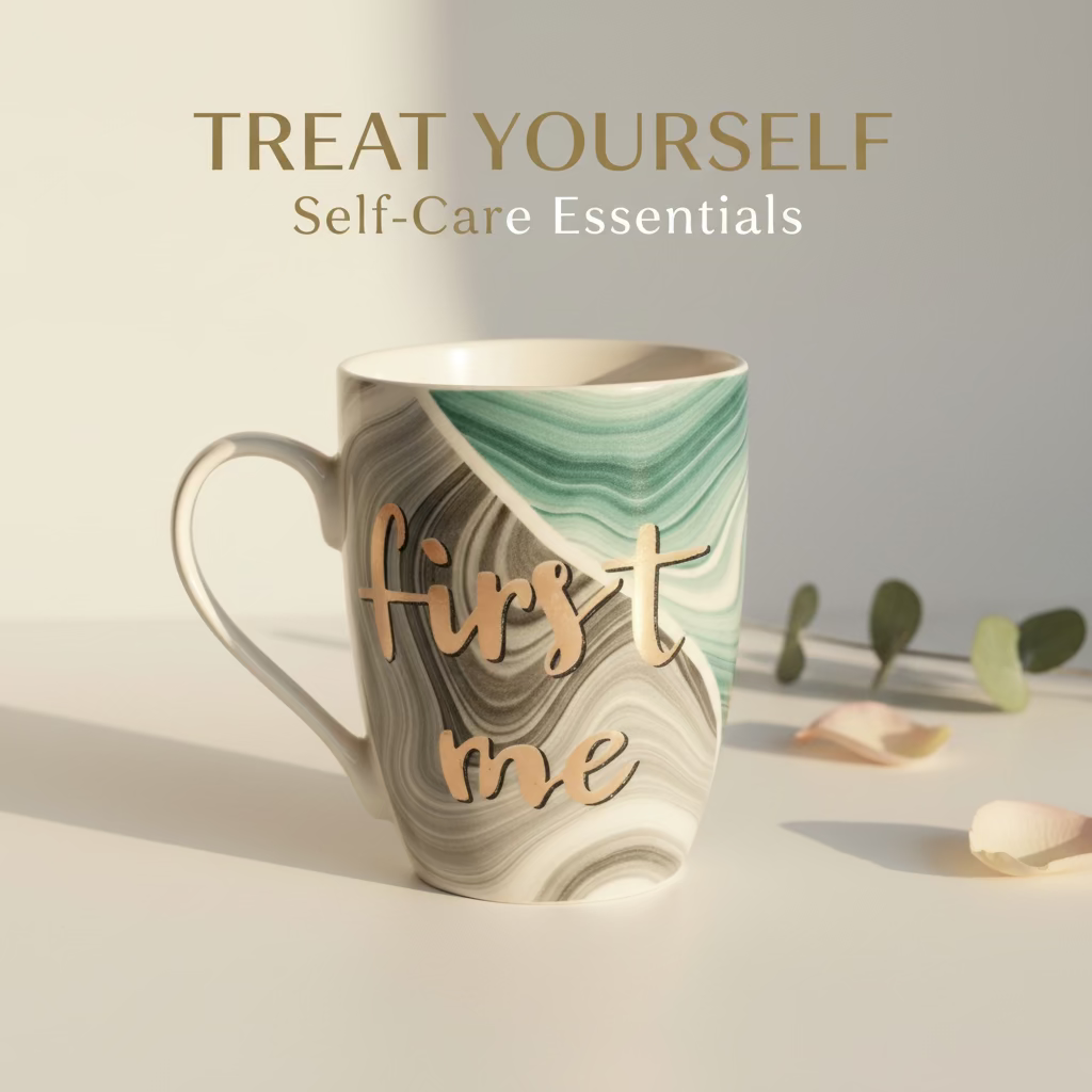 كوب قهوة من السيراميك بمقبض - متين وآمن للاستخدام في الميكروويف