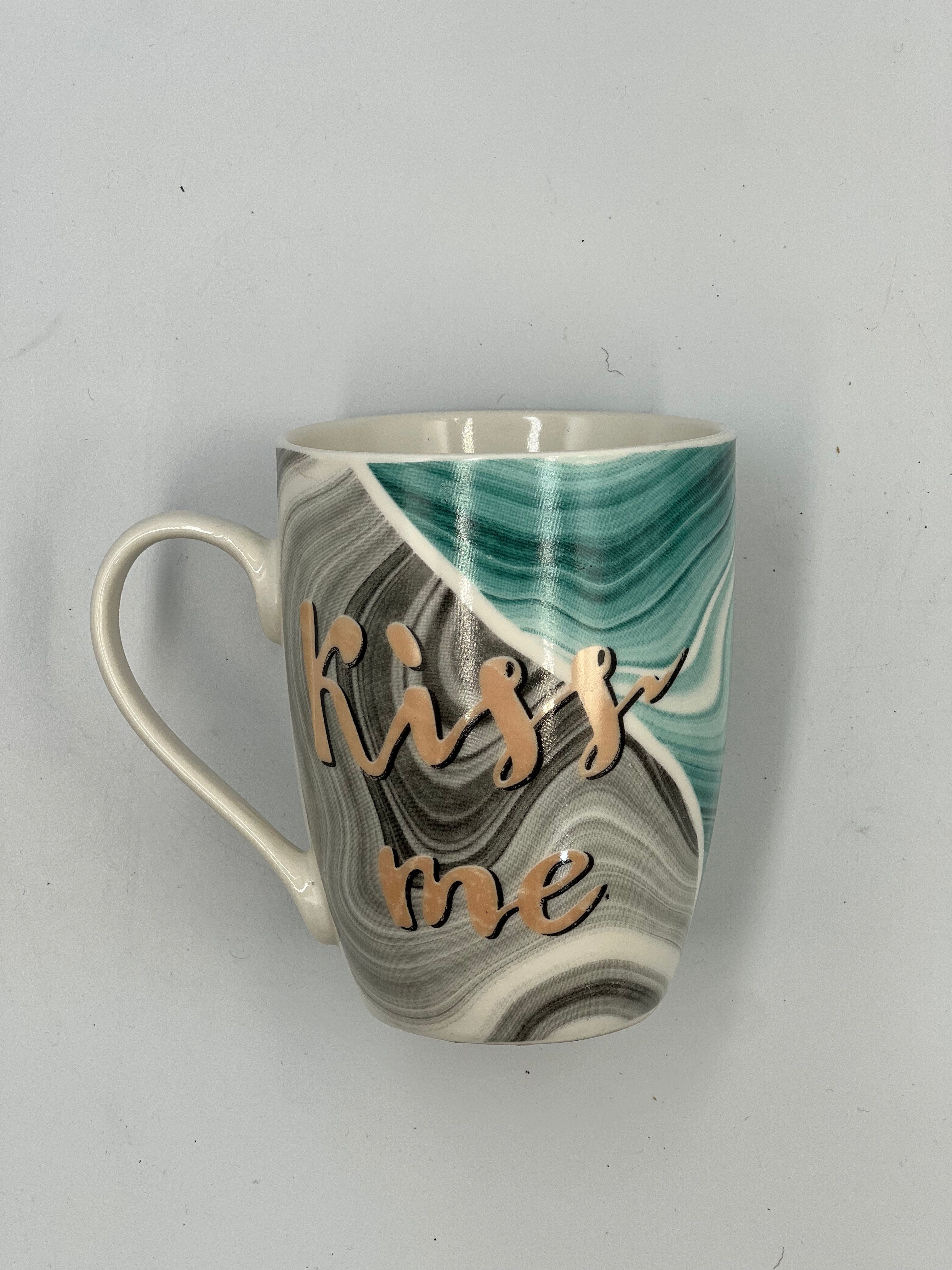 Ceramic Coffee Mug with Handle - Durable, Microwave Safe Porcelain Cup for Coffee, Tea, Juice, Milk - Ideal for Daily..