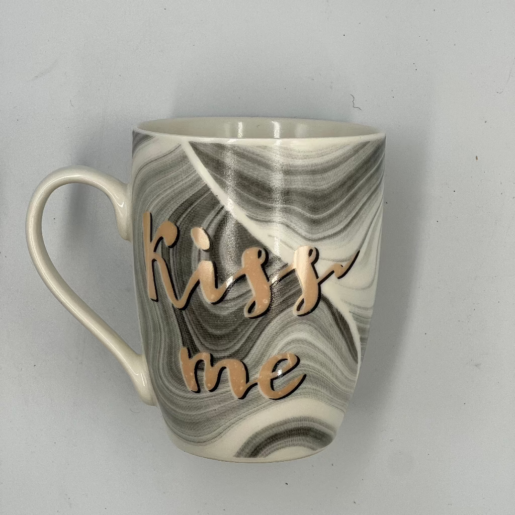 Ceramic Coffee Mug with Handle - Durable, Microwave Safe Porcelain Cup for Coffee, Tea, Juice, Milk - Ideal for Daily..