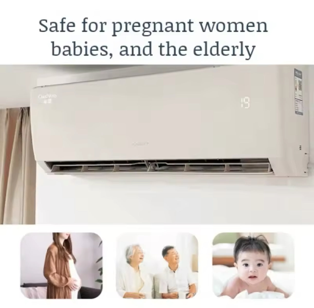 Air conditioner windshield to prevent direct blowing pregnant women and young children windshield bedroom air conditioning parts