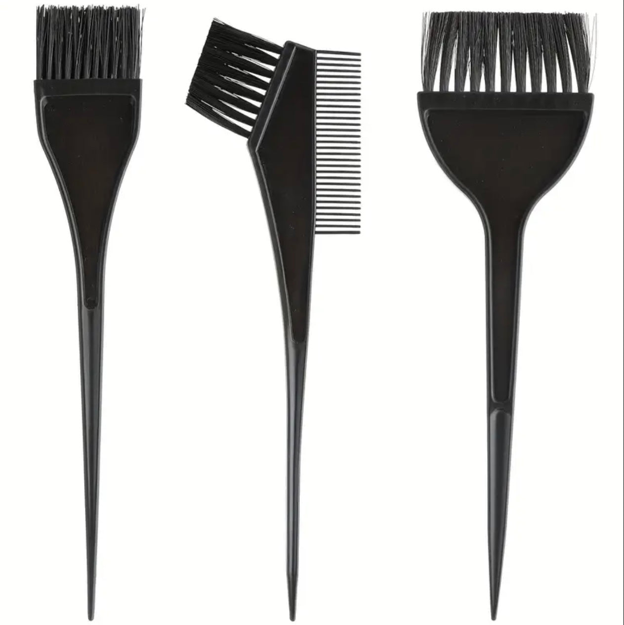 3pcs Hair Dye Kit with Comb, Hair Brush - Perfect for DIY Salon and Home Bleaching Essentials...