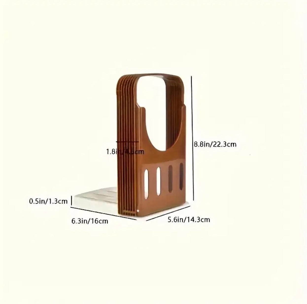 Adjustable Plastic Bread Slicer Guide – Toast Cutter Stand for Even Slices