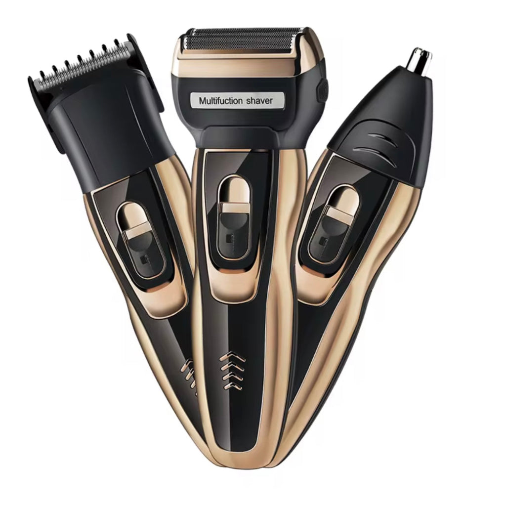 Multifunctional 3 in 1 Trimmer Kit Hair Trimmer Men Shaver Razor Electric Body Groin Trimmer Shaver Body Groomer Nose Hair Trimmer
