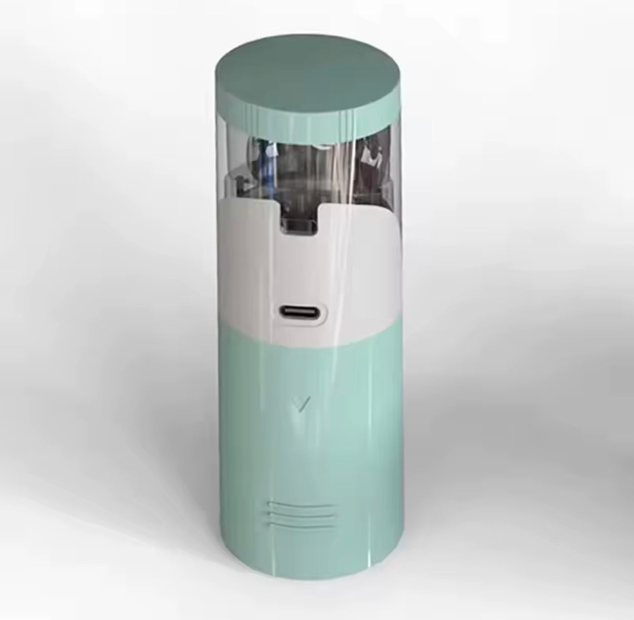 Portable Mesh Nebulizer, One-Button Operation, Silent Operation, High Nebulization Rate, Medical Grade Materials, USB, White