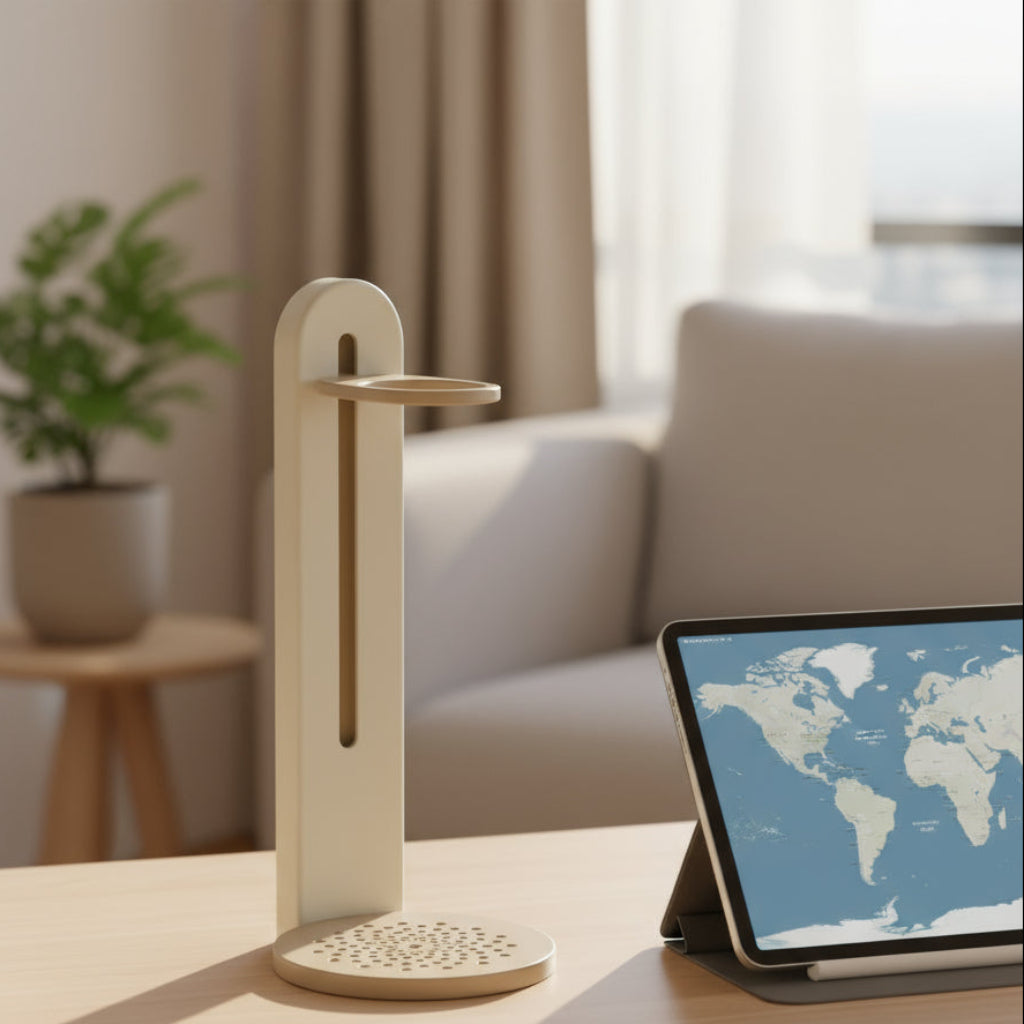 Ecoco Minimalist Adjustable Wall-Mounted Bottle Holder & Organizer