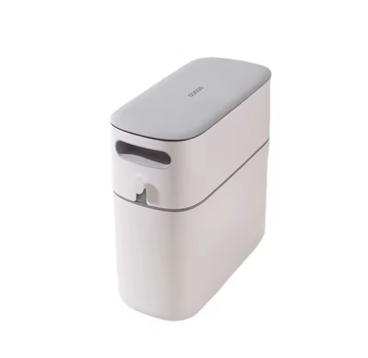 New type of trash can for home office bathroom and kitchen with lid and large automatic packing paper bucket