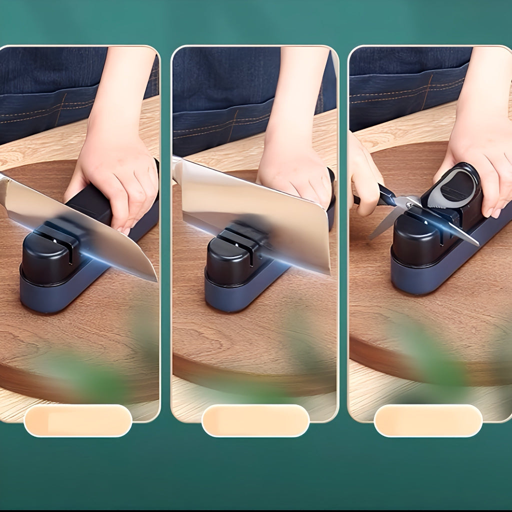 مسن سكاكين المطبخ من ECOCO ذو 4 مراحل - عصا المشحذ المنزلية السريعة