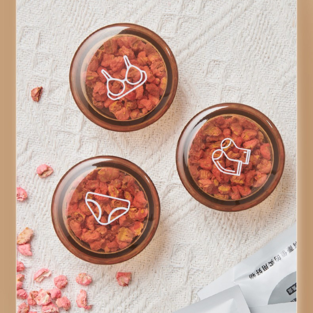 Ecoco 3-in-1 Socks  Storage Box – Closet Drawer Organizer with Deodorant & De-Mite Function