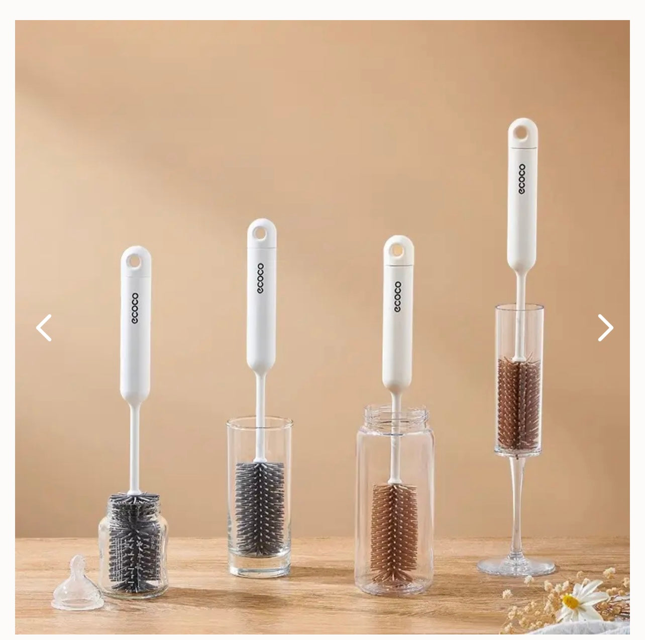 Water Bottle Brush Detailing Cleaning Multi-Functional Bottle Brush Nursing Bottle Cleaning Tools For Toddler Breastfeeding