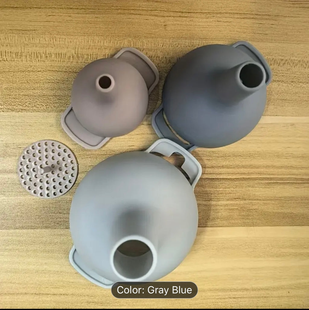 Funnel With Filter 1-Set Kitchen Funnel Kit – 3 Funnels with Detachable Filter
