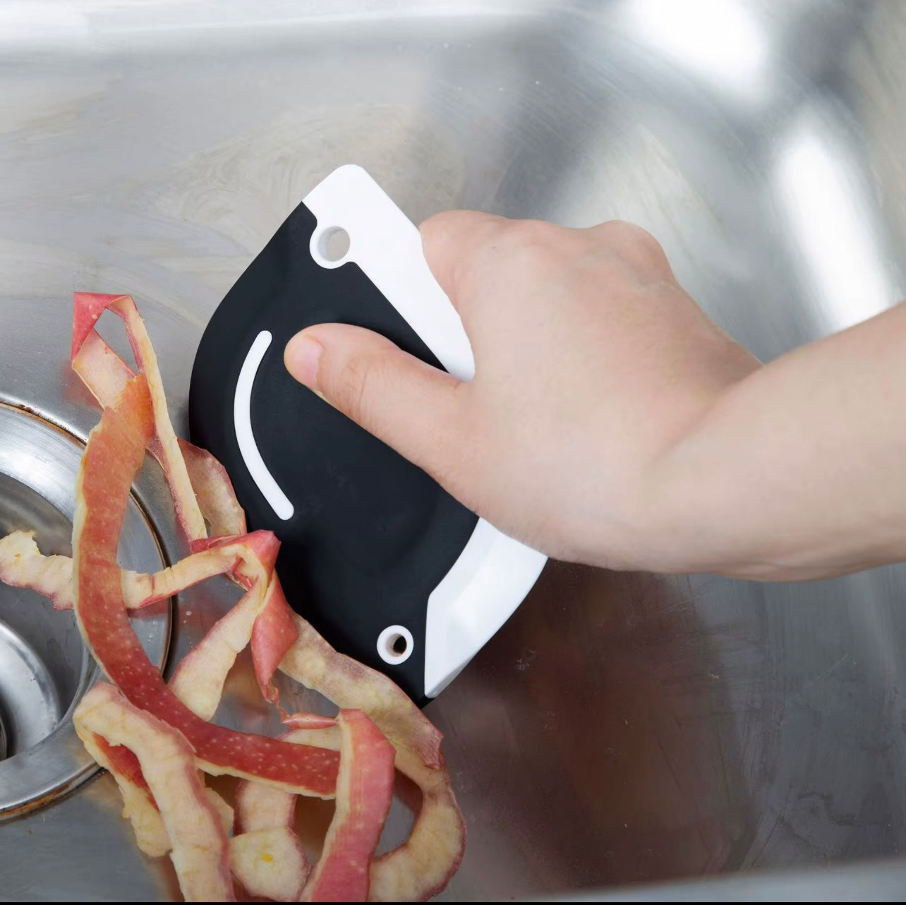 Kitchen Durable Flexible Silicone Edged Table Dish Squeegee Cleaner Pots Pans Bowl Leftovers Food Cleaning Scraper