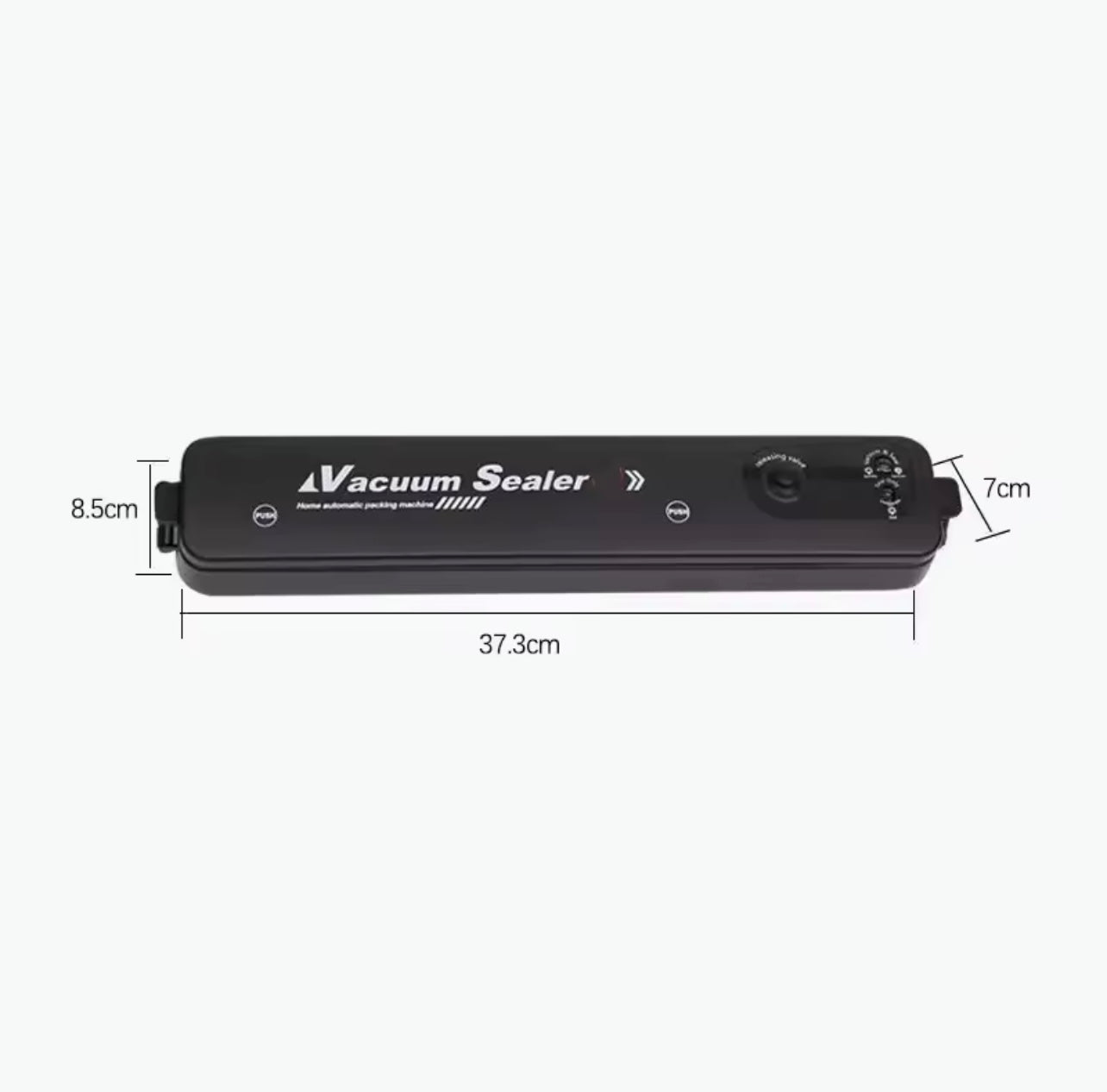 Vacuum Sealer, Food Vacuum Sealer, Vacuum Sealing Machine with Freshness Bags, Automatic Air-Sealing System for Food Storage, 2-in-1 Vacuum and Heat Sealing.