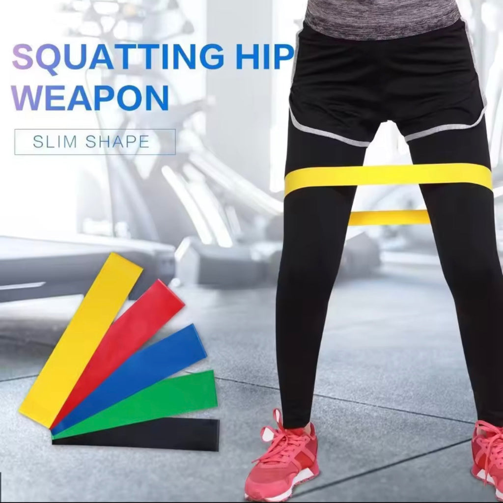 5pcs Resistance Bands, Muscle Training Straps, Men's and Women's Exercise Loops, Arm Stretching Band, Full Body Fitness Strap