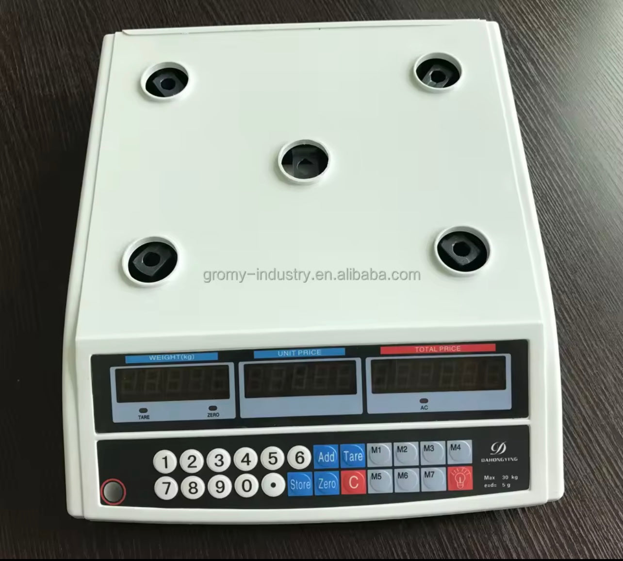 30kg / LCD Digital Scale Electronic Scale Weighing Scale With Rechargeable Battery