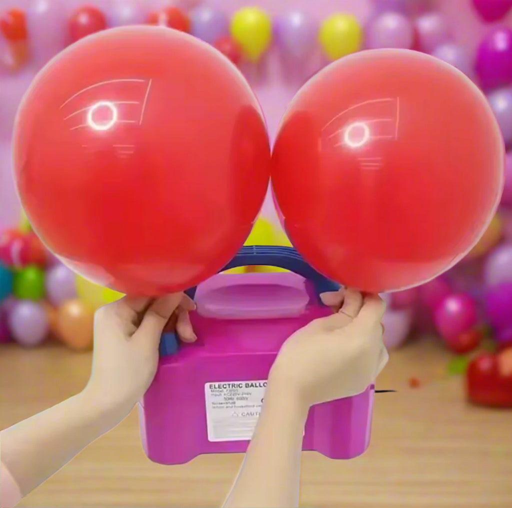Balloons Machine Puff Electric Balloon Blowing Machine – Automatic Inflator Pump